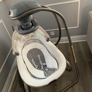 graco duet oasis with soothe surround baby swing